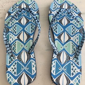 Vera Bradley flip flops